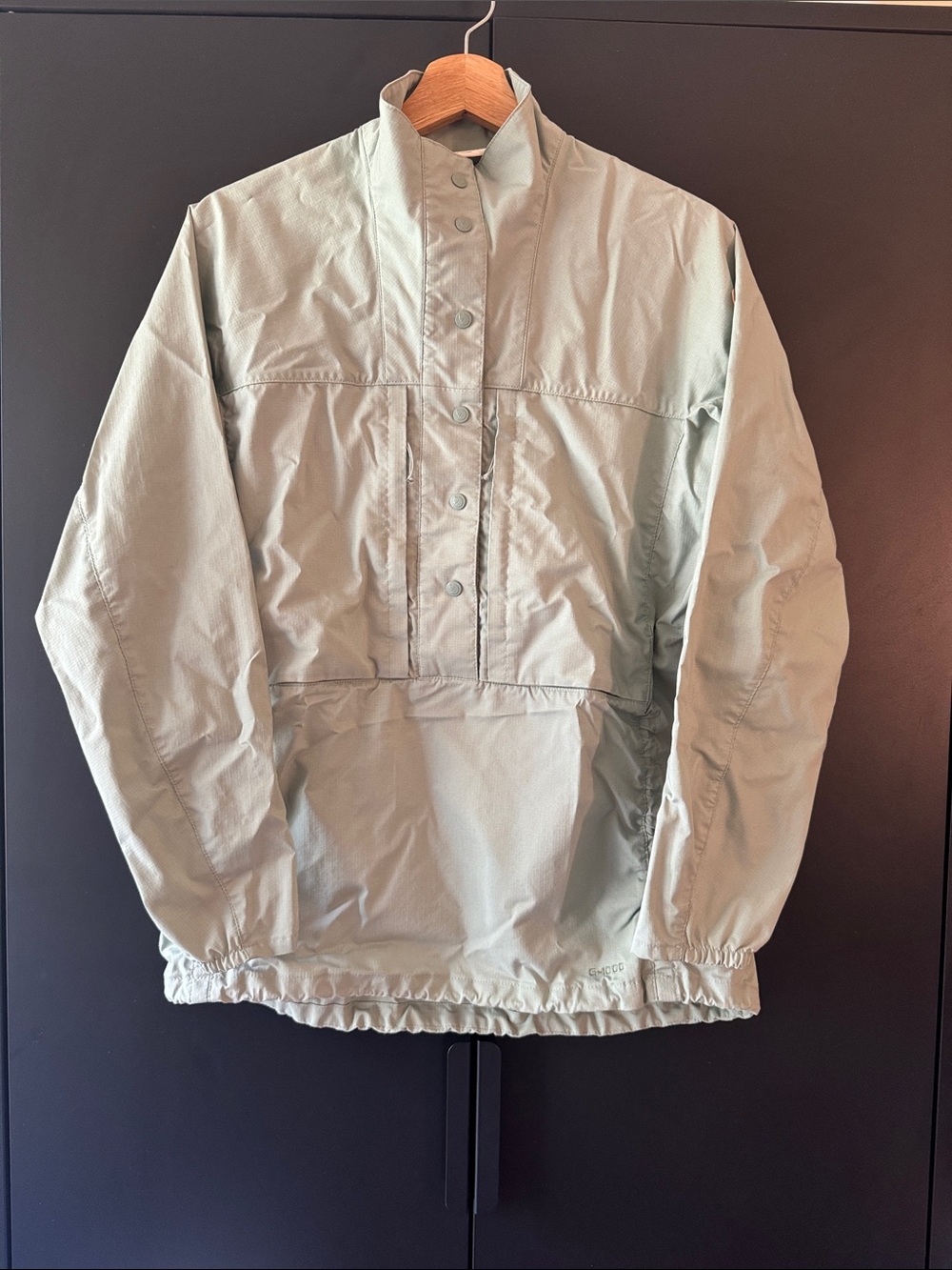 Fjallraven Light Sage Pullover Raincoat